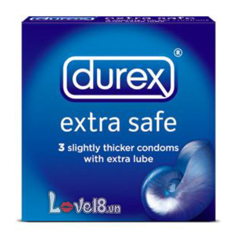 Bao Cao Su Durex Extra Safe An Toàn Tối Ưu Cảm Giác Mượt