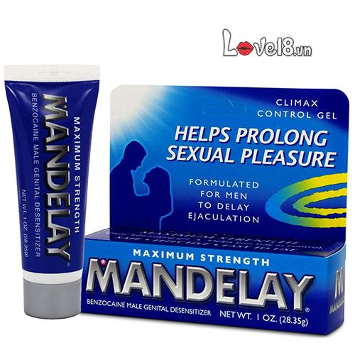 Gel bôi trơn Mandelay tăng khoái cảm chống xuất tinh sớm hiệu quả